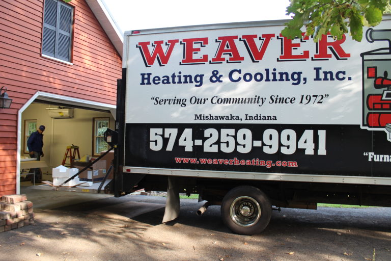 About Weaver Heating and Cooling Truck Serving Mishawaka Elkhart Indiana